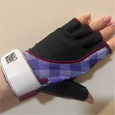 Рукавички для фітнесу MadMax MFG-911 Nine-eleven Black / perpito L - 1 - Robinzon.ua