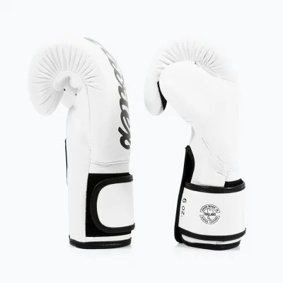 Боксерські рукавиці Fairtex BGV14 White 14 унцій - 4 - Robinzon.ua