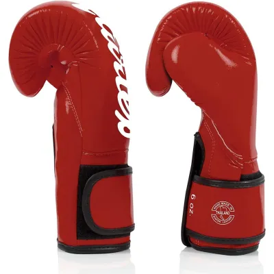 Боксерские перчатки Fairtex BGV14 Red 14 унций - 5 Боксерские перчатки Fairtex BGV14 Red 14 унций - 5 - Robinzon.ua