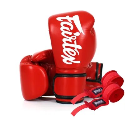 Боксерские перчатки Fairtex BGV14 Red 14 унций - 6 Боксерские перчатки Fairtex BGV14 Red 14 унций - 6 - Robinzon.ua