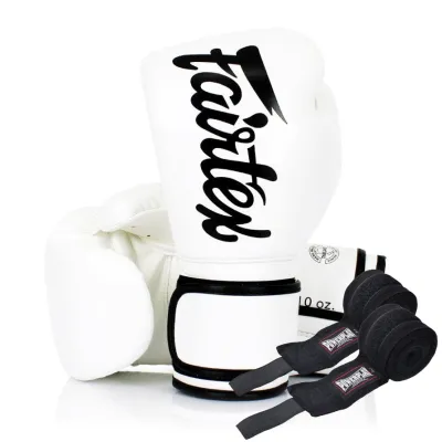 Боксерські рукавиці Fairtex BGV14 White 16 унцій - 6 Боксерські рукавиці Fairtex BGV14 White 16 унцій - 6 - Robinzon.ua