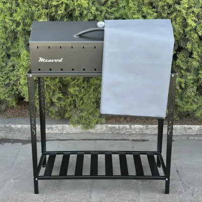 Чехол Mzavod для мангала-барбекю Прометей-Гефест на 12 шампуров серый - 7 Чехол Mzavod для мангала-барбекю Прометей-Гефест на 12 шампуров серый - 7 - Robinzon.ua