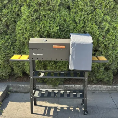 Чехол Mzavod для мангала-барбекю Геліос на 12 шампуров серый - 6 Чехол Mzavod для мангала-барбекю Геліос на 12 шампуров серый - 6 - Robinzon.ua