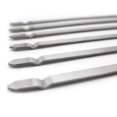 Набір шампурів для бічного пальника гриля SANTOS, з нержавіючої сталі, вітрозахист, набір 6 шт. 890956 - 1 Набір шампурів для бічного пальника гриля SANTOS, з нержавіючої сталі, вітрозахист, набір 6 шт. 890956 - 1 - Robinzon.ua