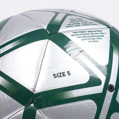 Мяч футбольный Adidas STARLANCER CLB Серебристый, Зеленый 5 (JW1358 5) - 2 - Robinzon.ua