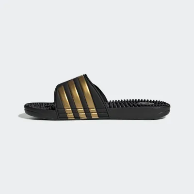 Чоловічі Шльопанці Adidas ADISSAGE Чорний, Золотий 40.5 (EG6517 40.5) - 2 - Robinzon.ua