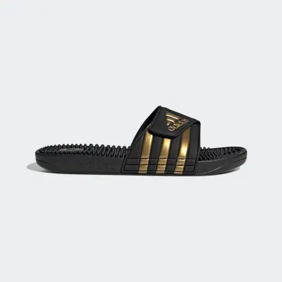 Чоловічі Шльопанці Adidas ADISSAGE Чорний, Золотий 40.5 (EG6517 40.5) - 3 - Robinzon.ua