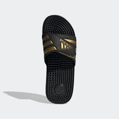 Чоловічі Шльопанці Adidas ADISSAGE Чорний, Золотий 40.5 (EG6517 40.5) - 4 - Robinzon.ua