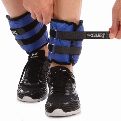 Утяжелители-манжеты для рук и ног 2 по 2 кг Zelart 1967-4 - 5 - Robinzon.ua