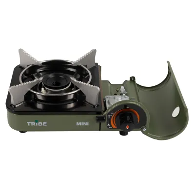 Газова плита Tribe Mini портативна T-HD-0010, olive - 6 - Robinzon.ua