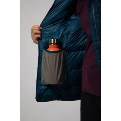 Трекінговий жіночий зимовий пуховик Montane Resolute Down Jacket, XS - Black (FREDJBLAA08) - 4 - Robinzon.ua