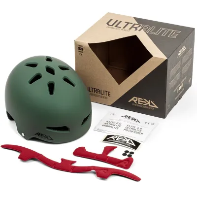 REKD шлем Ultralite In-Mold Helmet зелений 53-56. - 4 REKD шлем Ultralite In-Mold Helmet зелений 53-56. - 4 - Robinzon.ua