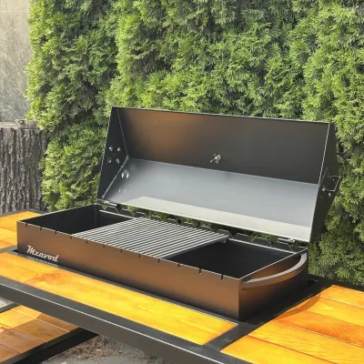 Мангал-барбекю Mzavod Один на 12 шампуров 4мм в стиле LOFT - 5 Мангал-барбекю Mzavod Один на 12 шампуров 4мм в стиле LOFT - 5 - Robinzon.ua