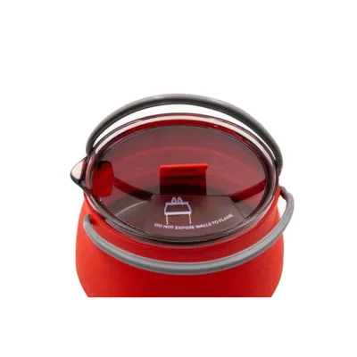 Чайник Tramp силіконовий з металевим дном 1л терракот TRC-125 - 3 - Robinzon.ua