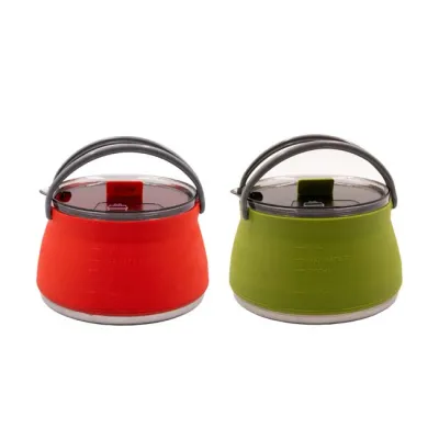 Чайник Tramp силіконовий з металевим дном 1л терракот TRC-125 - 7 - Robinzon.ua