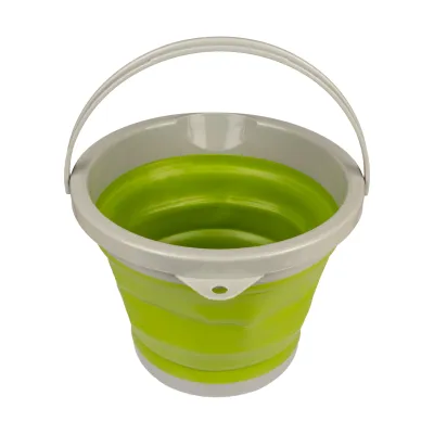 Ведро складное силиконовое Tramp 5L olive TRC-092-olive - 1 - Robinzon.ua