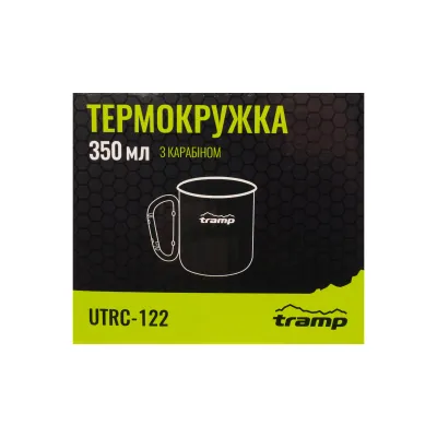 Термокружка с карабином Tramp 350 мл олива UTRC-122-olive - 2 - Robinzon.ua