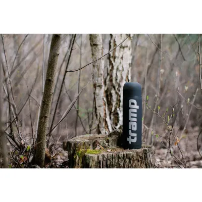 Термос TRAMP Soft Touch 1 л UTRC-109 black - 1 - Robinzon.ua