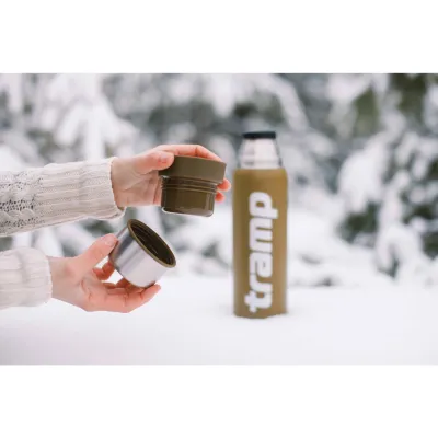 Термос Tramp Expedition Line 0,9 л оливковый TRC-027-olive - 5 - Robinzon.ua