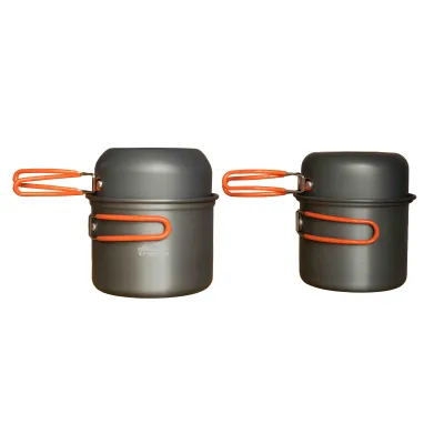 Набор посуды TRAMP з анодованого алюмінію на 1-2 персони 0,9/1,3л UTRC-075 - 2 - Robinzon.ua