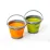Ведро TRAMP складное силиконовое 5л UTRC-092, Оранжевый - 3 - Robinzon.ua