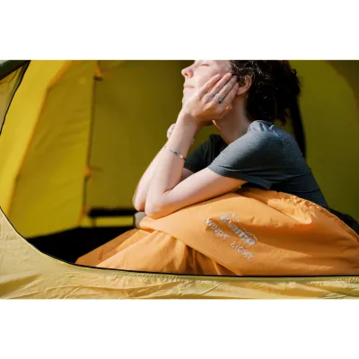 Спальный мешок Tramp Windy Light кокон правый yellow/grey 220/80-55 UTRS-055 - 1 - Robinzon.ua