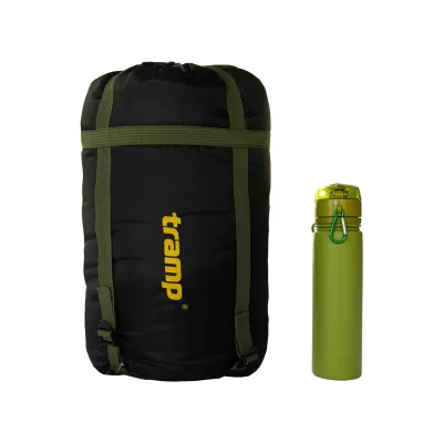 Спальный мешок Tramp Sherwood Regular одеяло левый dark-olive/grey 220/80 UTRS-054R - 1 Спальный мешок Tramp Sherwood Regular одеяло левый dark-olive/grey 220/80 UTRS-054R - 1 - Robinzon.ua