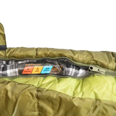 Спальный мешок Tramp Sherwood Long одеяло левый dark-olive/grey 230/100 UTRS-054L - 7 - Robinzon.ua