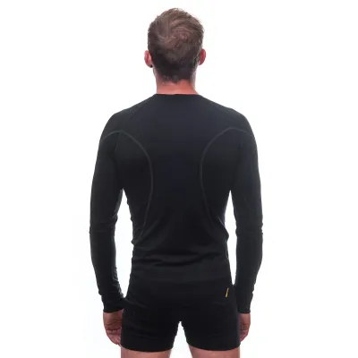 Термофутболка чоловіча Sensor Merino Active LS black 11109033, SM11MA-black-XXXL - 4 - Robinzon.ua