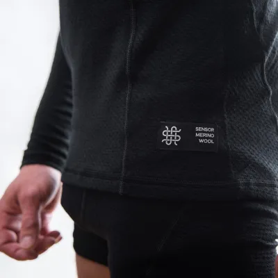 Термофутболка чоловіча Sensor Merino DF LS black 15100021, SM11M-black-XXXL - 5 - Robinzon.ua