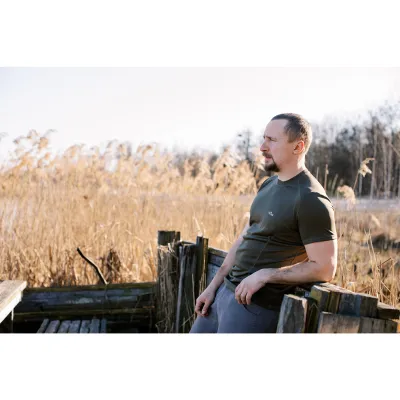 Футболка Tribe Coolpass SS T-KI-0006-olive M - 8 - Robinzon.ua