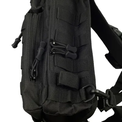 Сумка через плечо Tribe Sling Pack 6,5 L T-IE-0003, черная. - 3 - Robinzon.ua