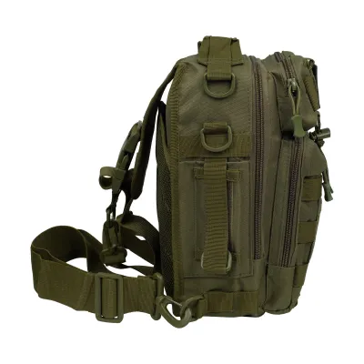 Сумка через плечо Tribe Sling Pack 6,5 л T-IE-0003 Olive - 2 - Robinzon.ua