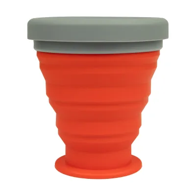 Стакан складной силиконовый Tribe 200 мл T-FF-0001 Terracota - 1 - Robinzon.ua