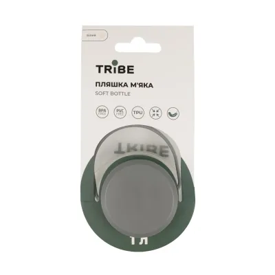 Пляшка Tribe Soft Bottle 1 л TPU м'яка T-FE-0023-crystal-white - 3 Пляшка Tribe Soft Bottle 1 л TPU м'яка T-FE-0023-crystal-white - 3 - Robinzon.ua