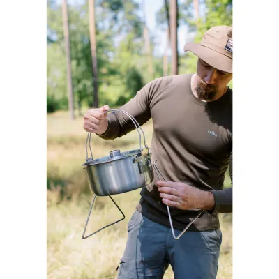 Казанок Tribe Fire Pot 5,4 л сталевий T-FH-0006-metal - 7 Казанок Tribe Fire Pot 5,4 л сталевий T-FH-0006-metal - 7 - Robinzon.ua