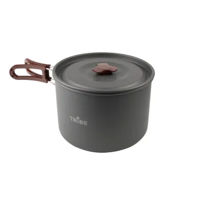 Казанок Tribe Pot 3 л Alu алюмінієвий T-FH-0015-grey - 5 - Robinzon.ua