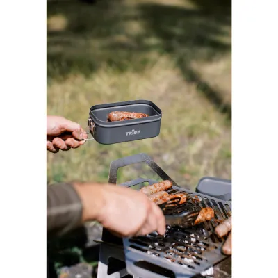 Контейнер для їжі Tribe Lunch Box Alu T-FG-0016-grey - 7 - Robinzon.ua