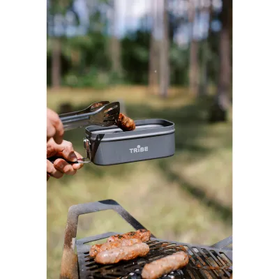 Контейнер для їжі Tribe Lunch Box Alu T-FG-0016-grey - 8 - Robinzon.ua