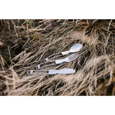 Набір столових приборів Tribe Compact Set сталевий T-FC-0021-metal - 1 Набір столових приборів Tribe Compact Set сталевий T-FC-0021-metal - 1 - Robinzon.ua