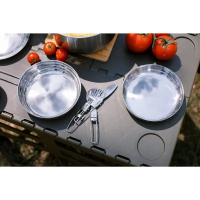 Набір столових приборів Tribe Compact Set сталевий T-FC-0021-metal - 5 Набір столових приборів Tribe Compact Set сталевий T-FC-0021-metal - 5 - Robinzon.ua