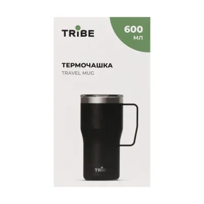 Термочашка Tribe Travel Mug 600 мл T-FA-0034, black - 7 Термочашка Tribe Travel Mug 600 мл T-FA-0034, black - 7 - Robinzon.ua