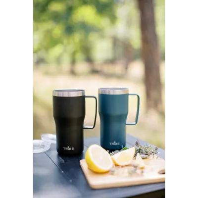 Термочашка Tribe Travel Mug 600 мл T-FA-0034, black - 1 Термочашка Tribe Travel Mug 600 мл T-FA-0034, black - 1 - Robinzon.ua