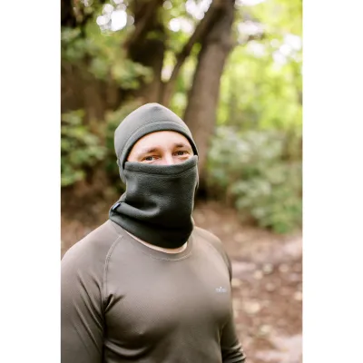 Балаклава флисовая Tribe Fleece Balaclava T-KF-0021 OS, оливковая. - 7 - Robinzon.ua