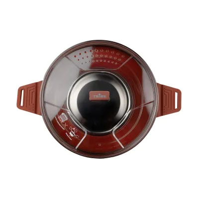 Кастрюля Tribe Складная кастрюля 2,5 л силиконовая T-FF-0025, коричневая. - 4 Кастрюля Tribe Складная кастрюля 2,5 л силиконовая T-FF-0025, коричневая. - 4 - Robinzon.ua