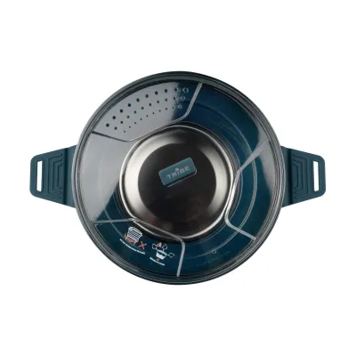 Кастрюля Tribe Складная кастрюля 2,5 л силиконовая T-FF-0025, океан. - 4 Кастрюля Tribe Складная кастрюля 2,5 л силиконовая T-FF-0025, океан. - 4 - Robinzon.ua