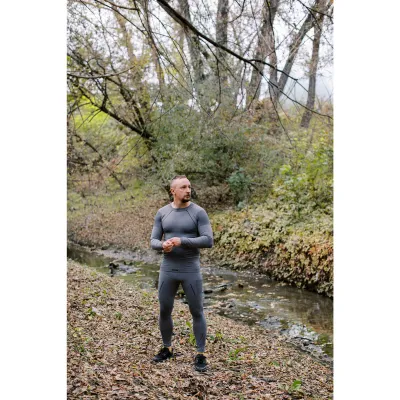 Термобелье мужское Tramp Active комплект (футболка+штаны) UTRUM-021-grey, S/M. - 1 - Robinzon.ua