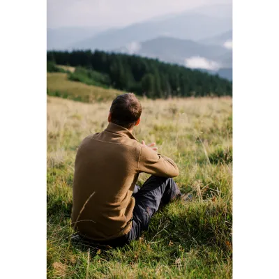 Кофта флисовая Tribe Fleece Jacket Full Zip T-KJ-0011-sand, 54. - 4 - Robinzon.ua