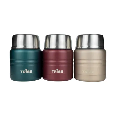 Термос Tribe Food Jar харчовий 0,35 л T-DE-0021, red - 2 Термос Tribe Food Jar харчовий 0,35 л T-DE-0021, red - 2 - Robinzon.ua