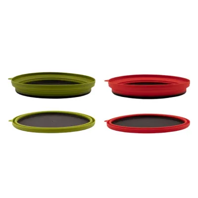 Тарелка Tramp плоская силиконовая с пластиковым дном олива 1070 мл TRC-124 - 4 Тарелка Tramp плоская силиконовая с пластиковым дном олива 1070 мл TRC-124 - 4 - Robinzon.ua